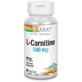 Solaray L-Carnitin 500 mg 30 vegetarische Kapseln