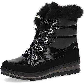 Caprice Bottine Noire Textile Synthétique Taille 37