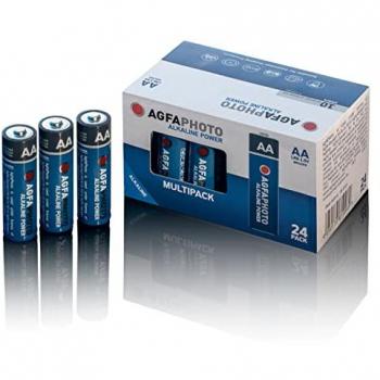 AgfaPhoto AgfaPhoto Power LR6 Mignon (AA)-Batterie Alkali-Mangan 1.5 V 24 St. Batterie