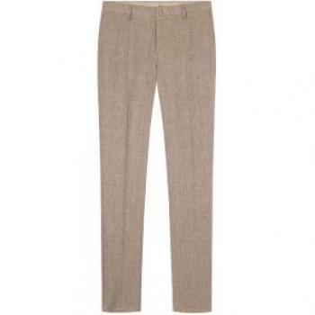 Pantalón de vestir Hackett London Classic Fit Beige para hombre