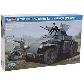 Tank léger Sd.kfz.222 – modèle réduit 1:35 – Hobby Boss