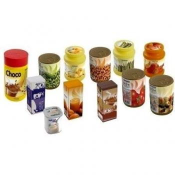 Juego de Alimentos Envasados Miniland 12 Piezas