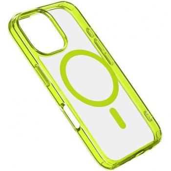 Custodia MagSafe Verde‑Trasparente per iPhone 16 Pro