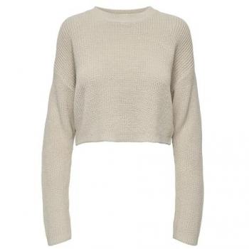 ONLY Pullover Malavi 15284453 Beige Regular Fit XS Damen