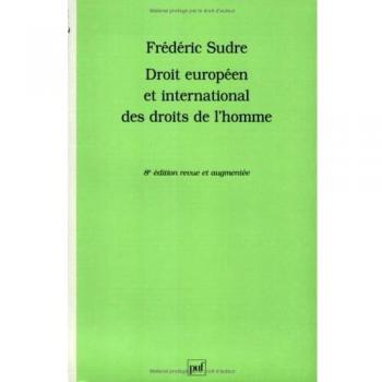Droit européen et international des droits de l'homme