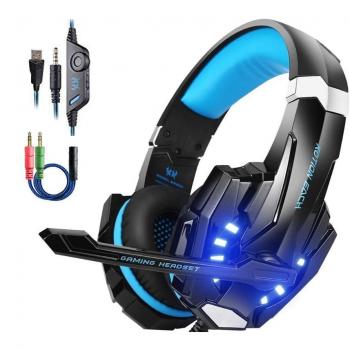 PS4/PC/Xbox One Blue G9000 Headset – Über‑Ohr‑Bass‑Kopfhörer