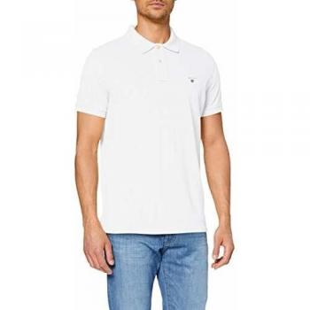 Gant Herren Poloshirt Größe 3XL Weiß