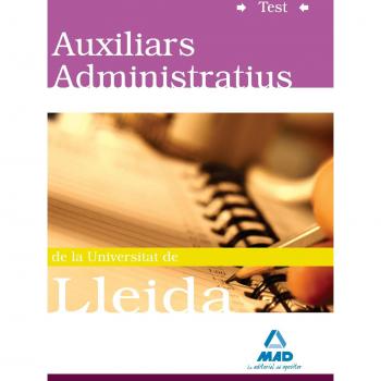 Auxiliars administratius de la universitat de lleida. Temari..