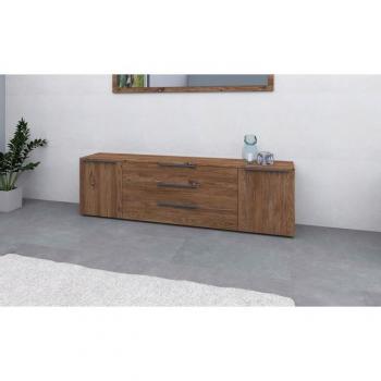 Borchardt Möbel Sideboard Tom, braun, B:200cm H:53cm T:35cm