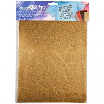 Brother ScanNCut CATG01 Silver Glow Iron‑On Transfer Paper