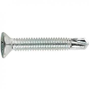 Tornillo para carpintería de PVC M4 x 13 zincado (caja de 1.000 uds.)