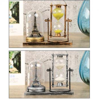 Vintage Hourglass LED Light Tower Lamps (2-Pack)