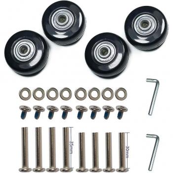 Système de Roues Anti-usure 50 mm x 18 mm – Valise Mute