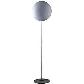 Lampe de jardin Geco 150 cm blanche