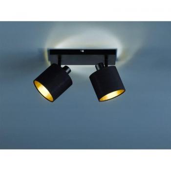 Tommy 2xE14 Spotlampe Schwarz 28 cm