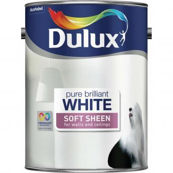 Dulux Soft Sheen White Emulsion Paint