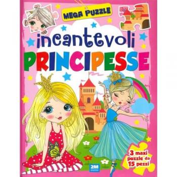 Incantevoli principesse. Mega puzzle