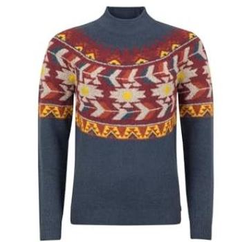Veste Tricotée Bleue Arelia Ikat – Weird Fish