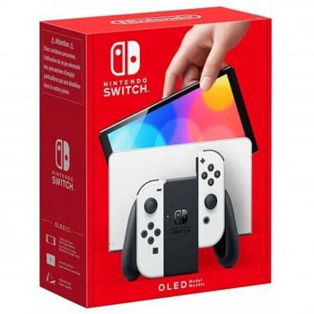 Nintendo Switch Oled 64 Go – Console de Jeux Portables, Wifi, Blanc