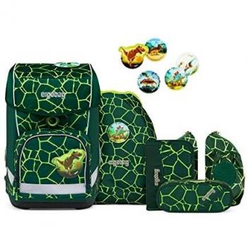 Ergobag cubo light 6-teiliges Schulrucksack-Set 2024 BärRex