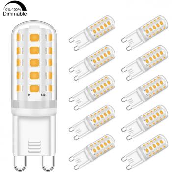 G9 5 W LED Ersatzlampe für Halogen – Warmweiß, dimmbar, 400 LM
