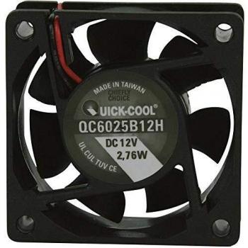 QuickCool QC6025B12H 12V DC Cooling Fan 34.86 m³/h (60x60x25 mm)
