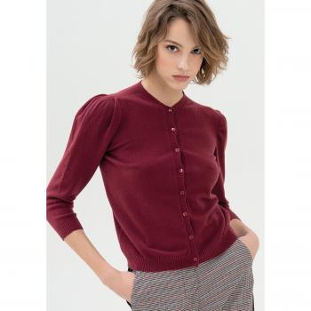 Cardiagem skinny 3/4 com detalhes em puffball