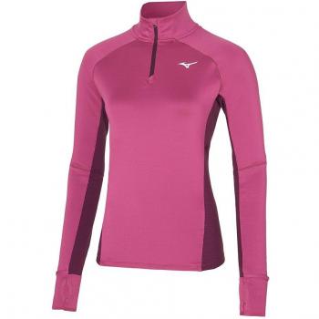 Sudadera Mizuno Warmalite Rosa Lila Mujer