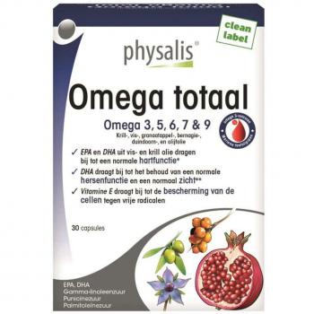 Omega Total 30 Capsulas Physalis