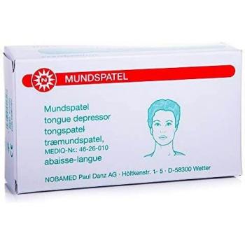 Noba Verbandmittel Holzspatel 100er Pack (Groß, 150 x 18 mm)