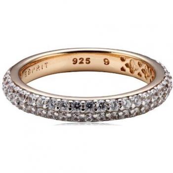 Esprit Jewels Damenring 925 Sterling Silber Elegance rose Größe 57