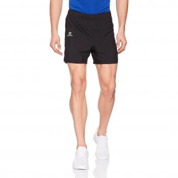 Salomon agile 5 2 en 1 pantalón corto negro L