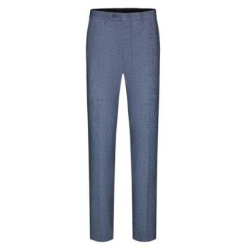 DIGEL Herrenhose Slim Fit in Blau Meliert