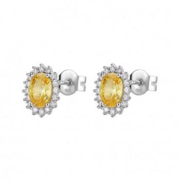 Brosway Silberohrringe Elegant Fancy Energy Gelb FEY11