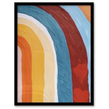 Abstract Chromatic Vintage Print