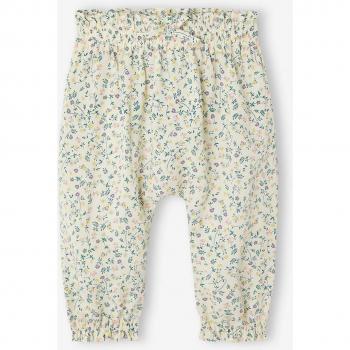 Playful Purple Puff-Knits Baby Bottoms