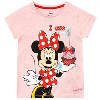 Disney Minnie Mouse Pink Dress-Up Tee – 6/7 Years