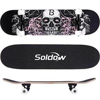 7-Layer Maple Double Kick Skateboard