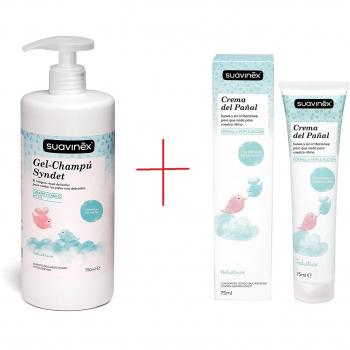 SUAVINEX PACK GEL-CHAMPU + CREMA PAÑAL