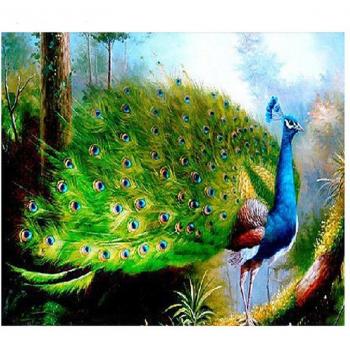 Oiseaux en Diamant Point‑de‑Croix Mural 5D 20x30