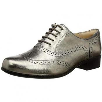 Clarks Hamble Oak Women's Shoes Metallic Gray (Stone Mettle Stone Mettle)