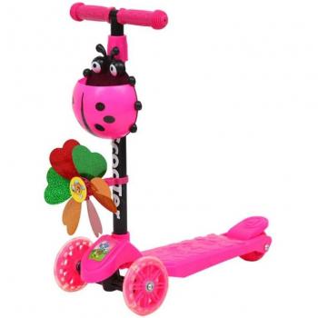 Windmill Ladybug 3-Wheel Scooter for Ages 3-8