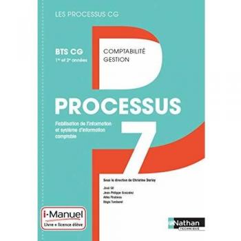 Processus 7 BTS CG 1ère et 2ème années (Les processus CG) Livre + Licence élève 2017