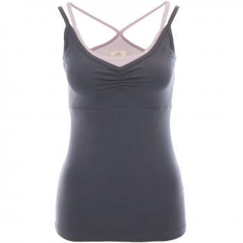 Yoga‑Top Sofia – Tiefschwarz M Jaya