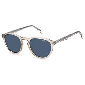Men's Gray Resin Sunglasses by Carrera with UV Protection