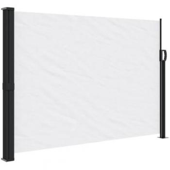 VidaXL Adjustable Side Awning White 140x600 cm