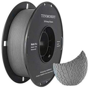 TINMORRY 1 kg Matte Iron Gray Filament für 3D‑Druck (1,75 mm)