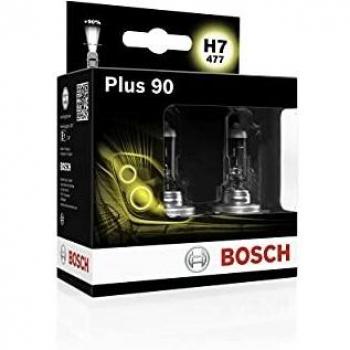 BOSCH H7 Plus 90 12 V 55 W Lampen – Doppelte Lieferung
