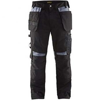 Pantalon de travail Blaklader Noir/Gris Taille 56