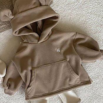 MILANCEL Unisex Toddler Bear Hoodie
